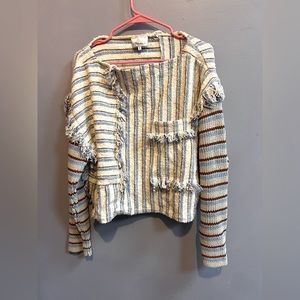 3.1 Philip Lim Fringe Sweater